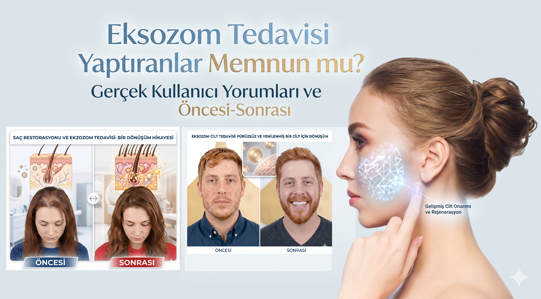 Eksozom Tedavisi Yaptıranlar Memnun mu? Gerçek Kullanıcı Yorumları ve Öncesi-Sonrası